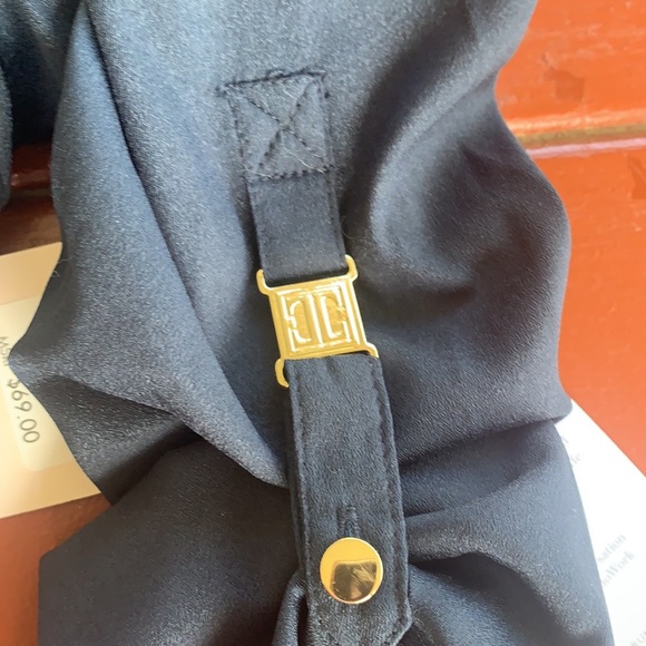 Ivanka Trump navy button dress shirt - Picture 2 of 8